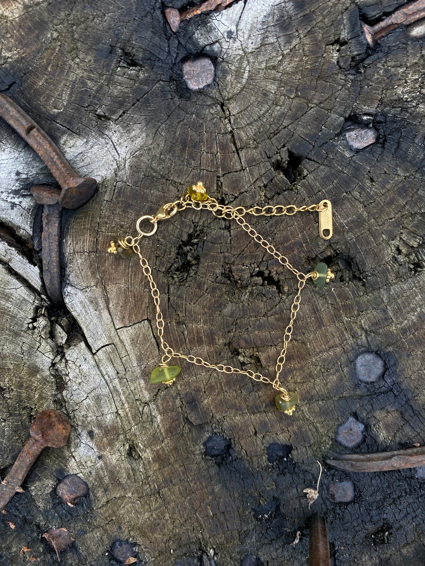 Maritima armbånd guld - forskellige farver